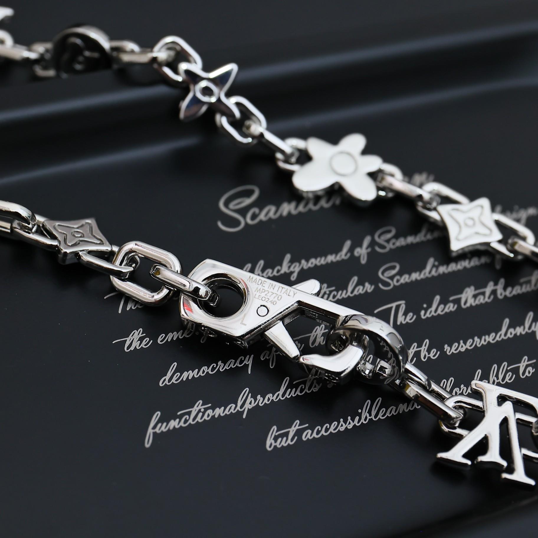 Louis Vuitton Monogram Craggy Necklace   M01880 - 