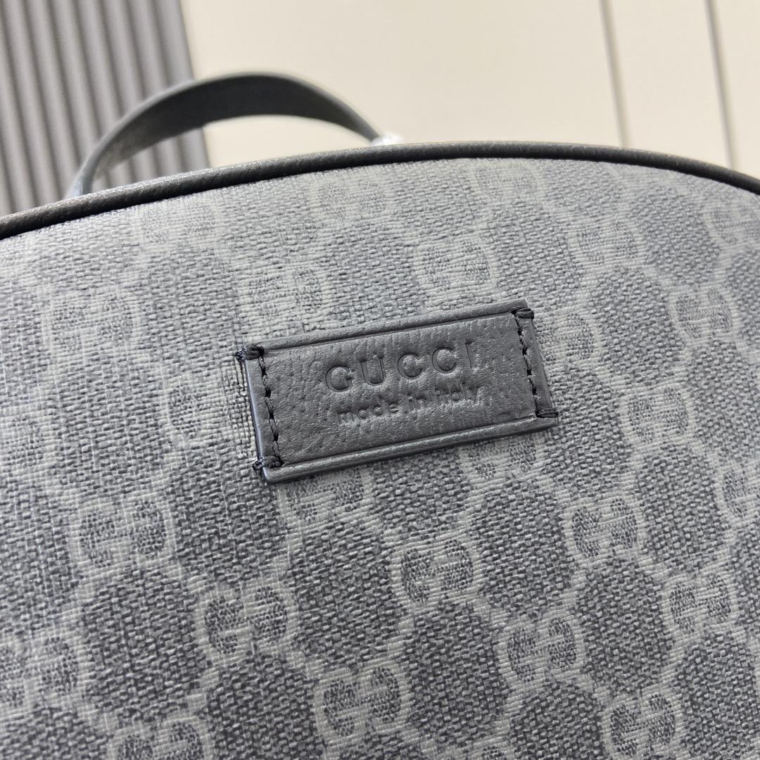Gucci Medium GG Backpack With Tag - 