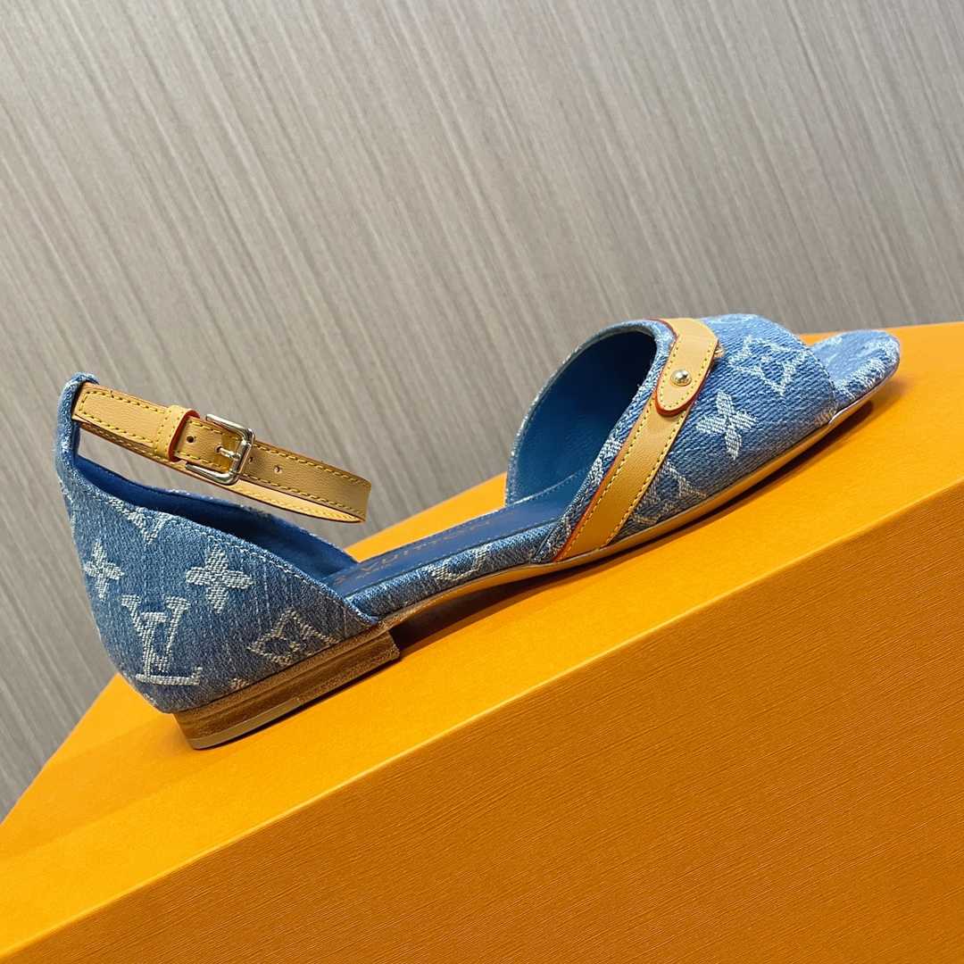 Louis Vuitton Helios Flat Sandal    - 