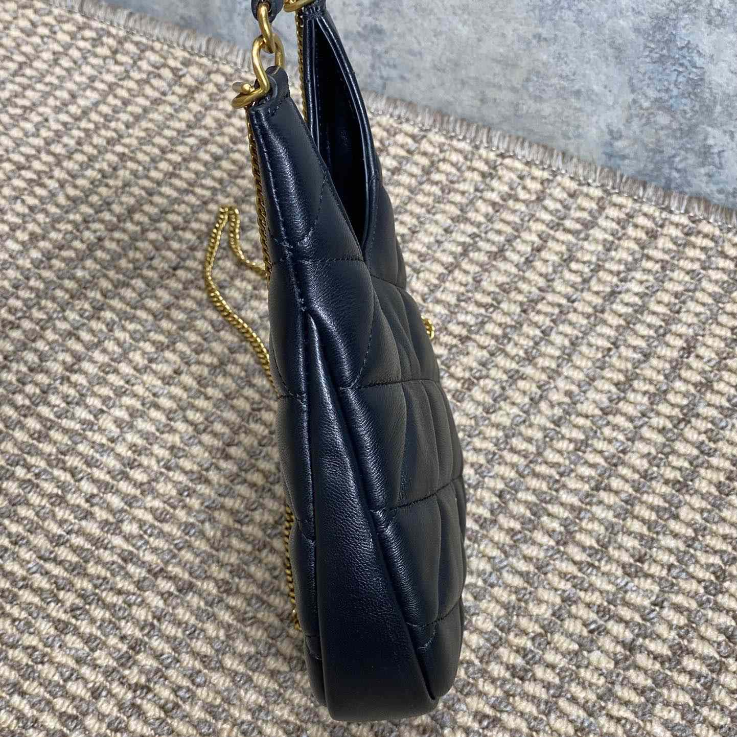 Saint Laurent Sade Hobo In Lambskin - 