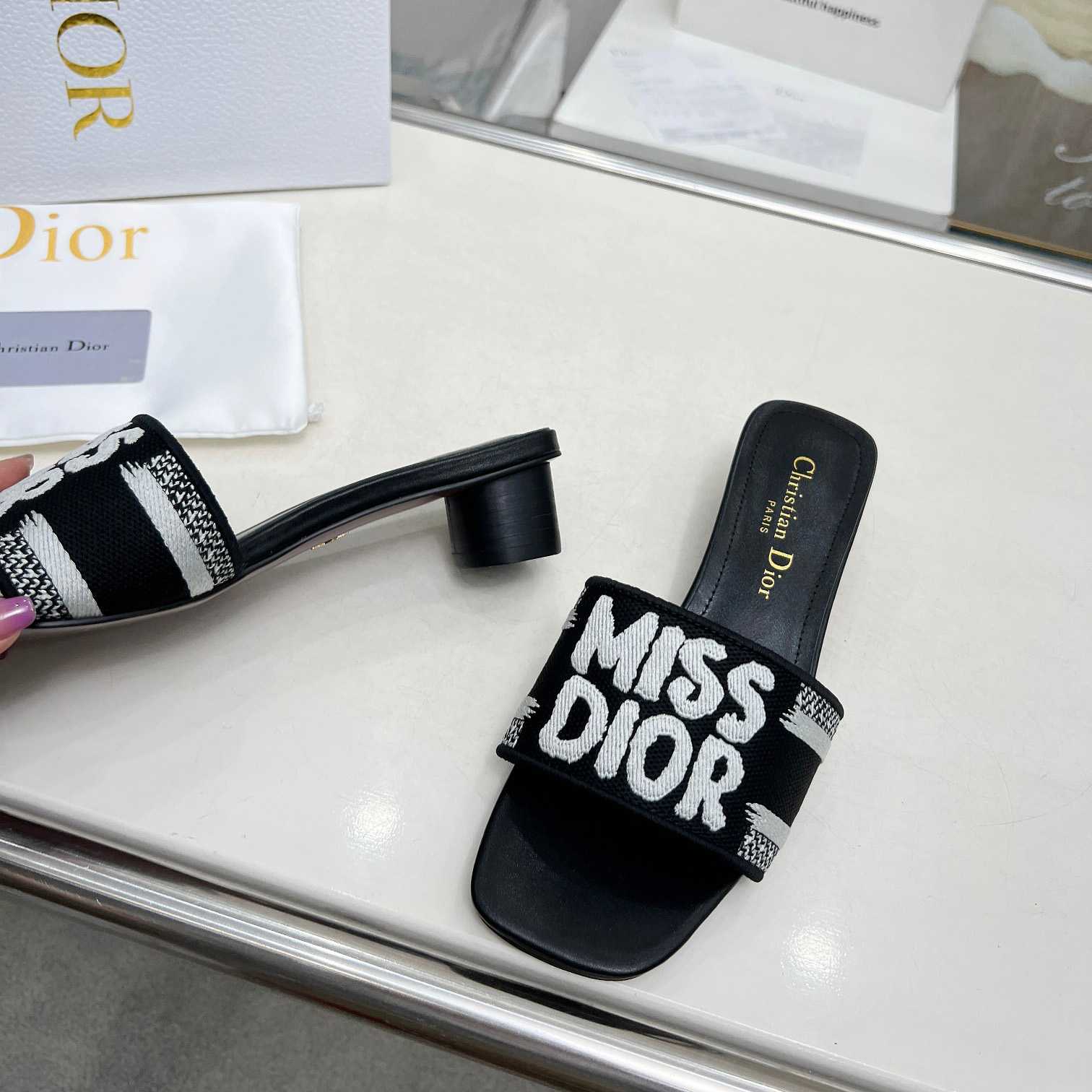 Dior Dway Heeled Slide - 