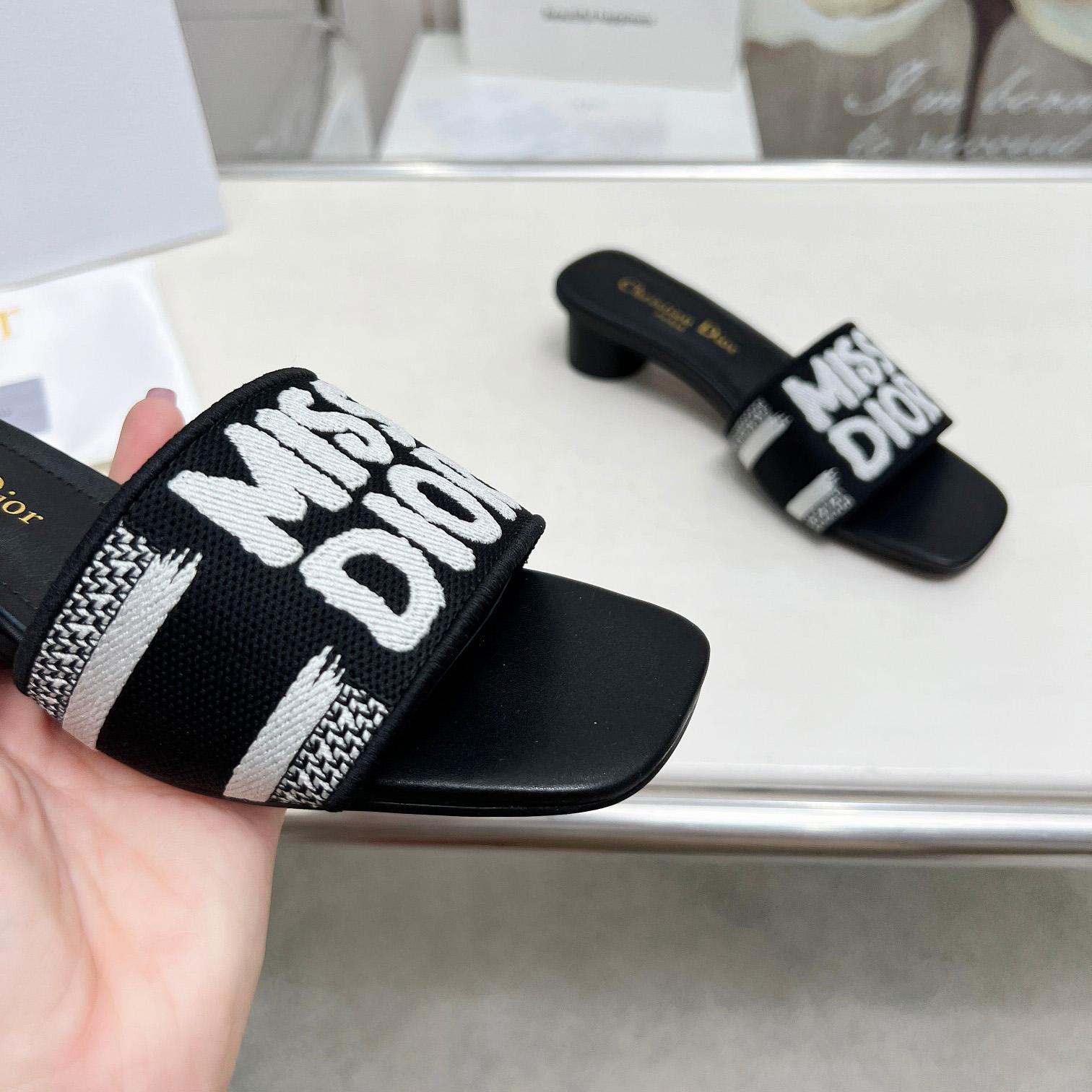 Dior Dway Heeled Slide - 