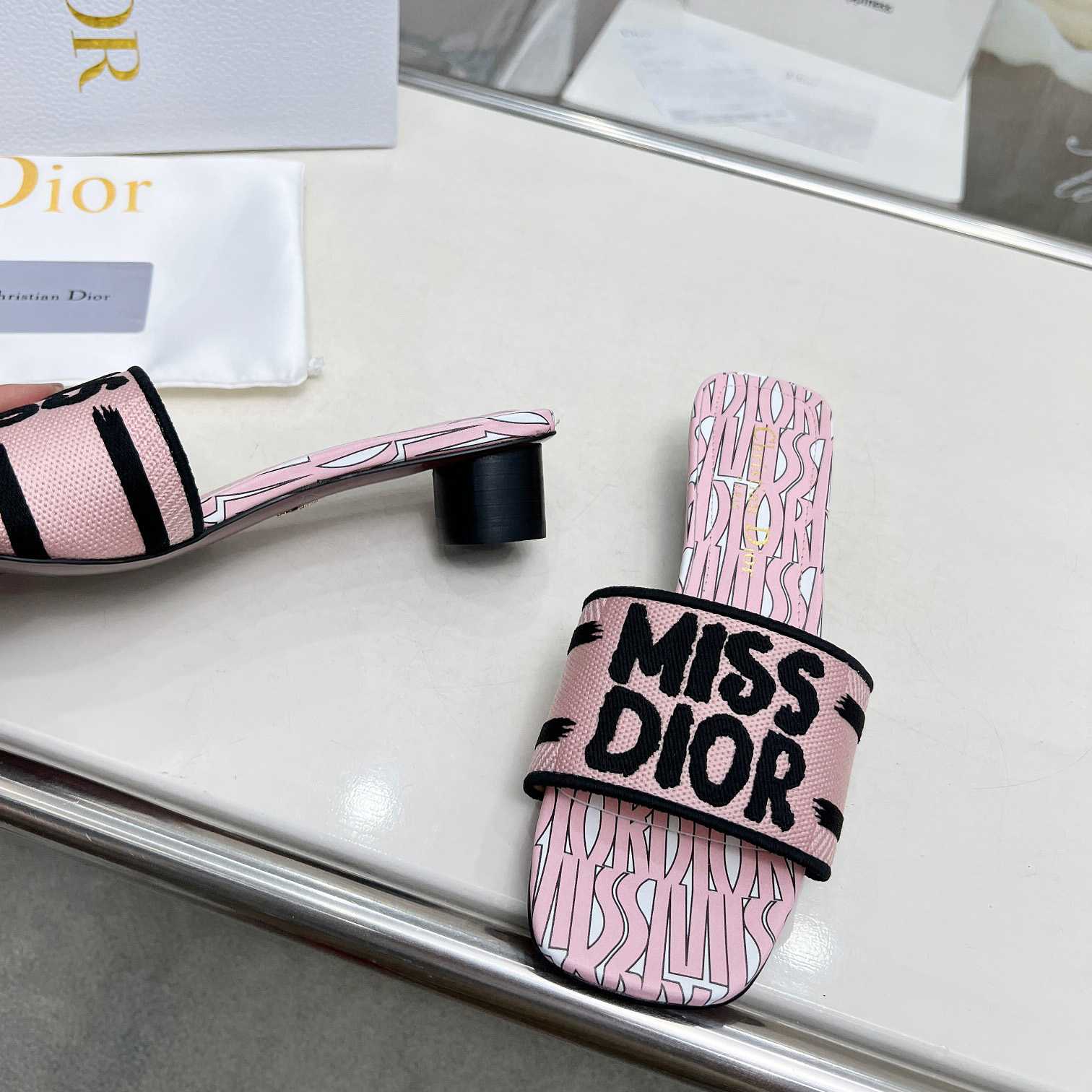 Dior Dway Heeled Slide - 