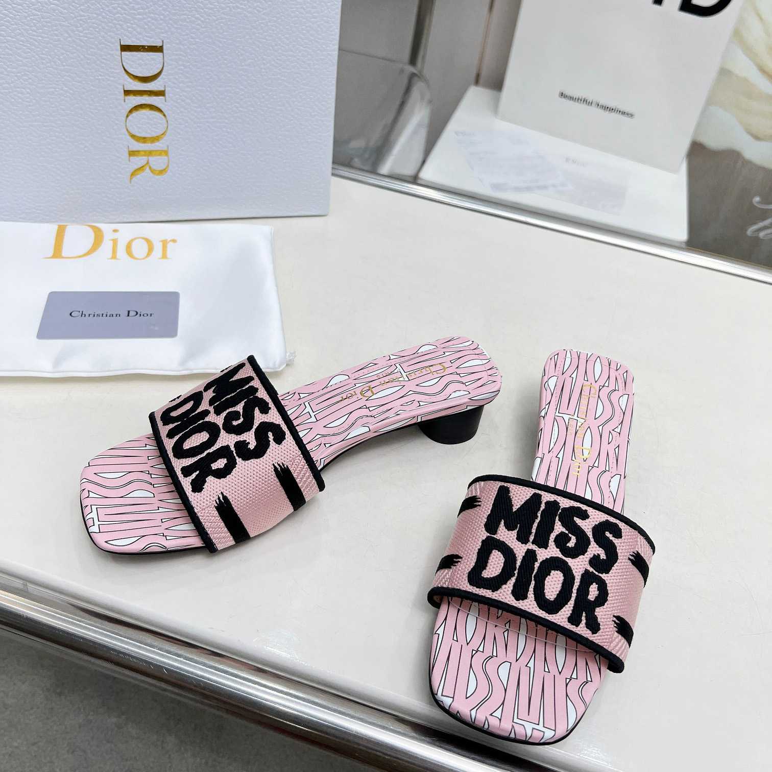 Dior Dway Heeled Slide - 