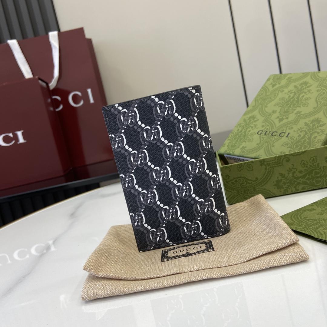 Gucci Card Case With GG Shadow - 
