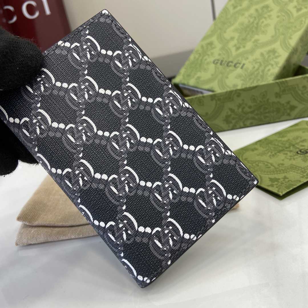 Gucci Card Case With GG Shadow - 