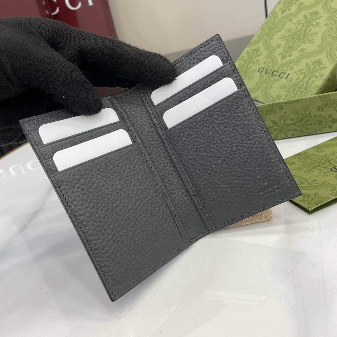 Gucci Card Case With GG Shadow - 