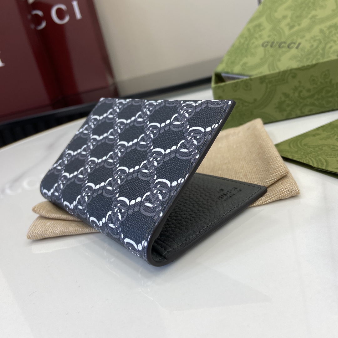 Gucci Card Case With GG Shadow - 