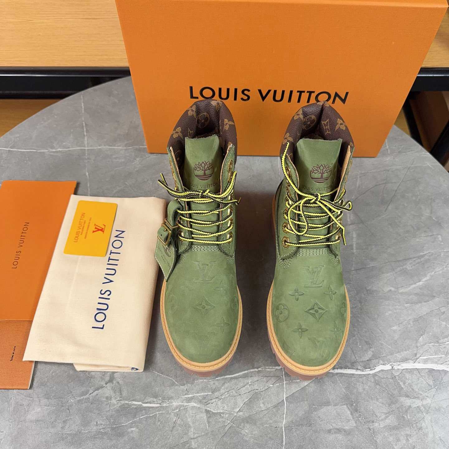 Louis Vuitton x Timberland Monogram Ankle Boot - 