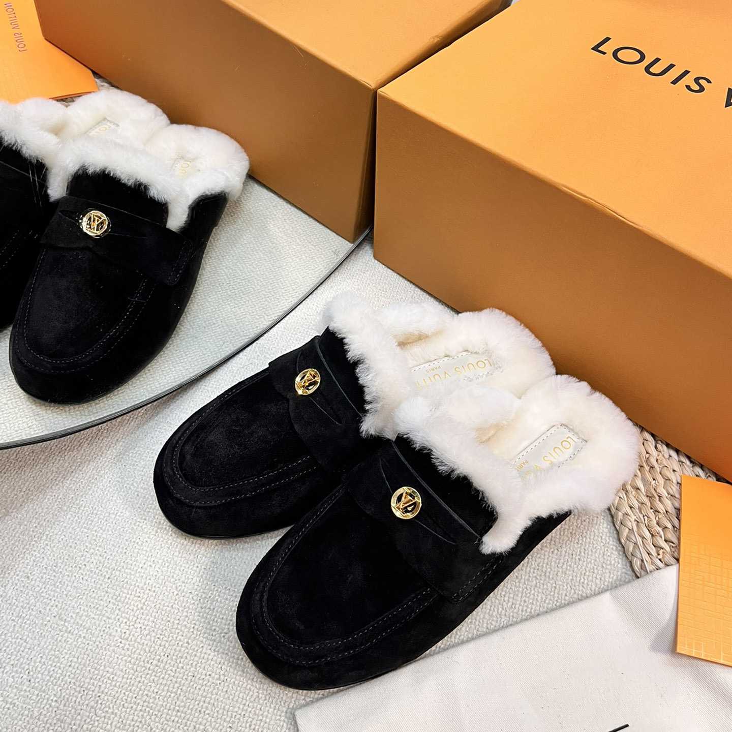 Louis Vuitton Soho Open Back Loafer   1ADC9A - 