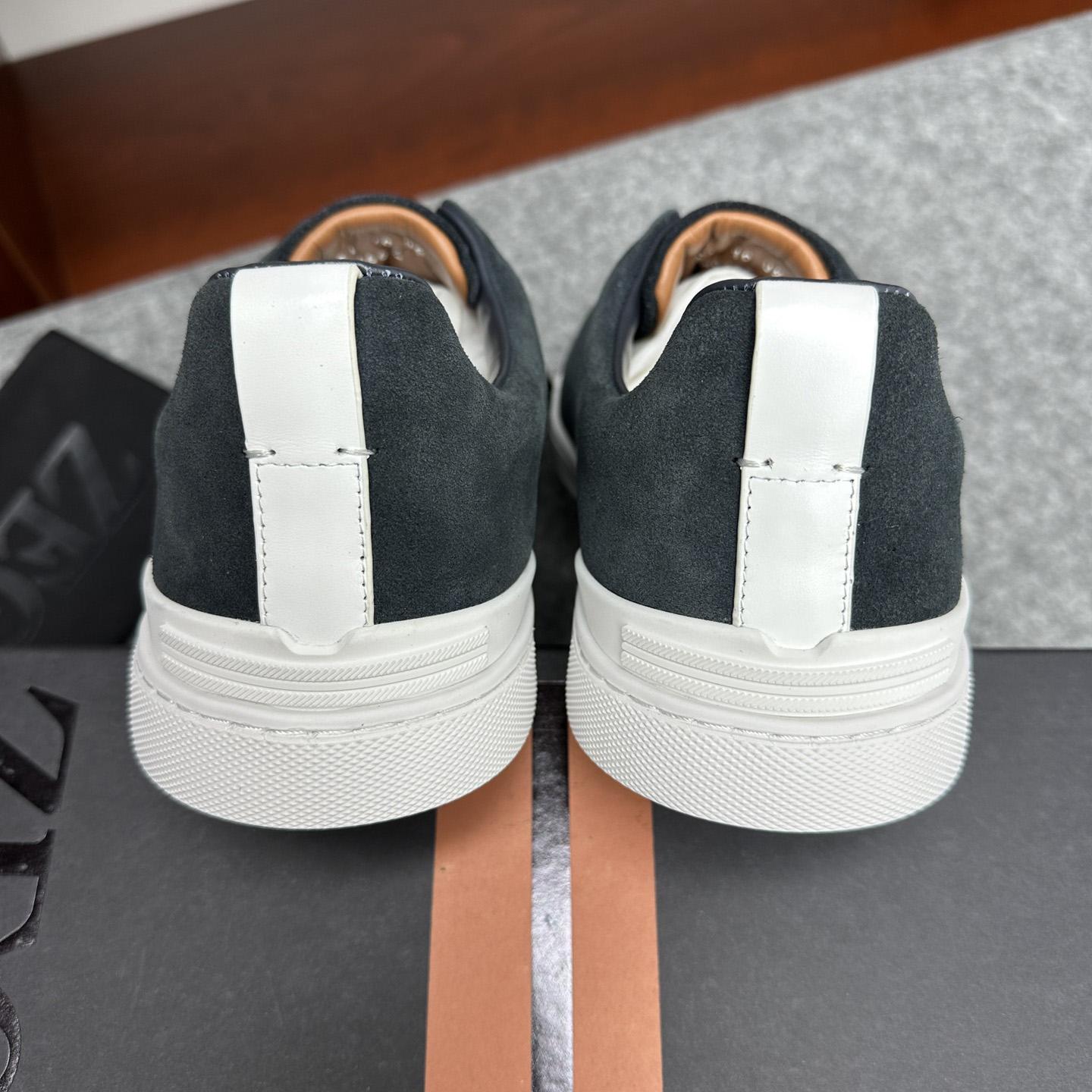 Zegna Suede Triple Stitch™ Sneakers - 