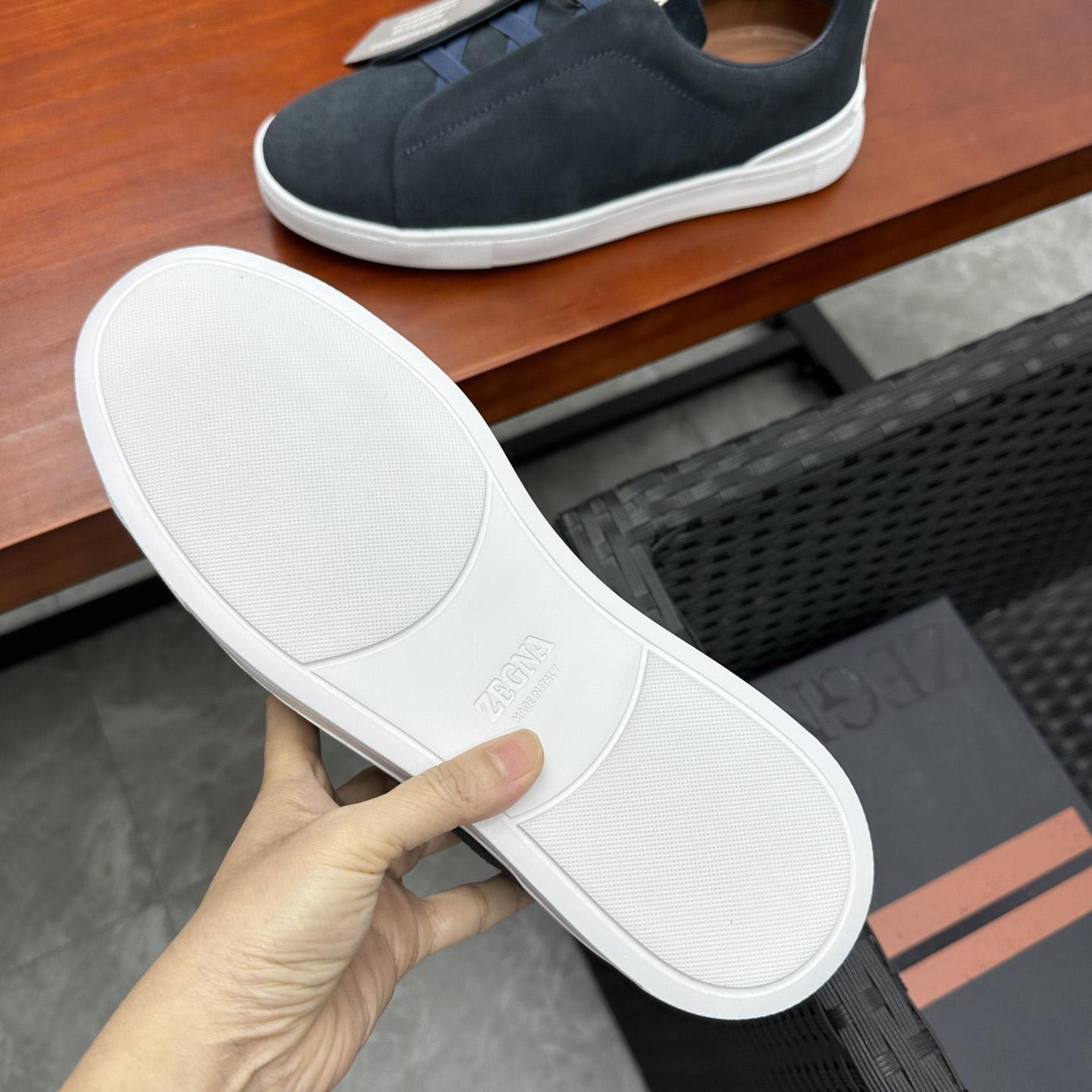 Zegna Suede Triple Stitch™ Sneakers - 