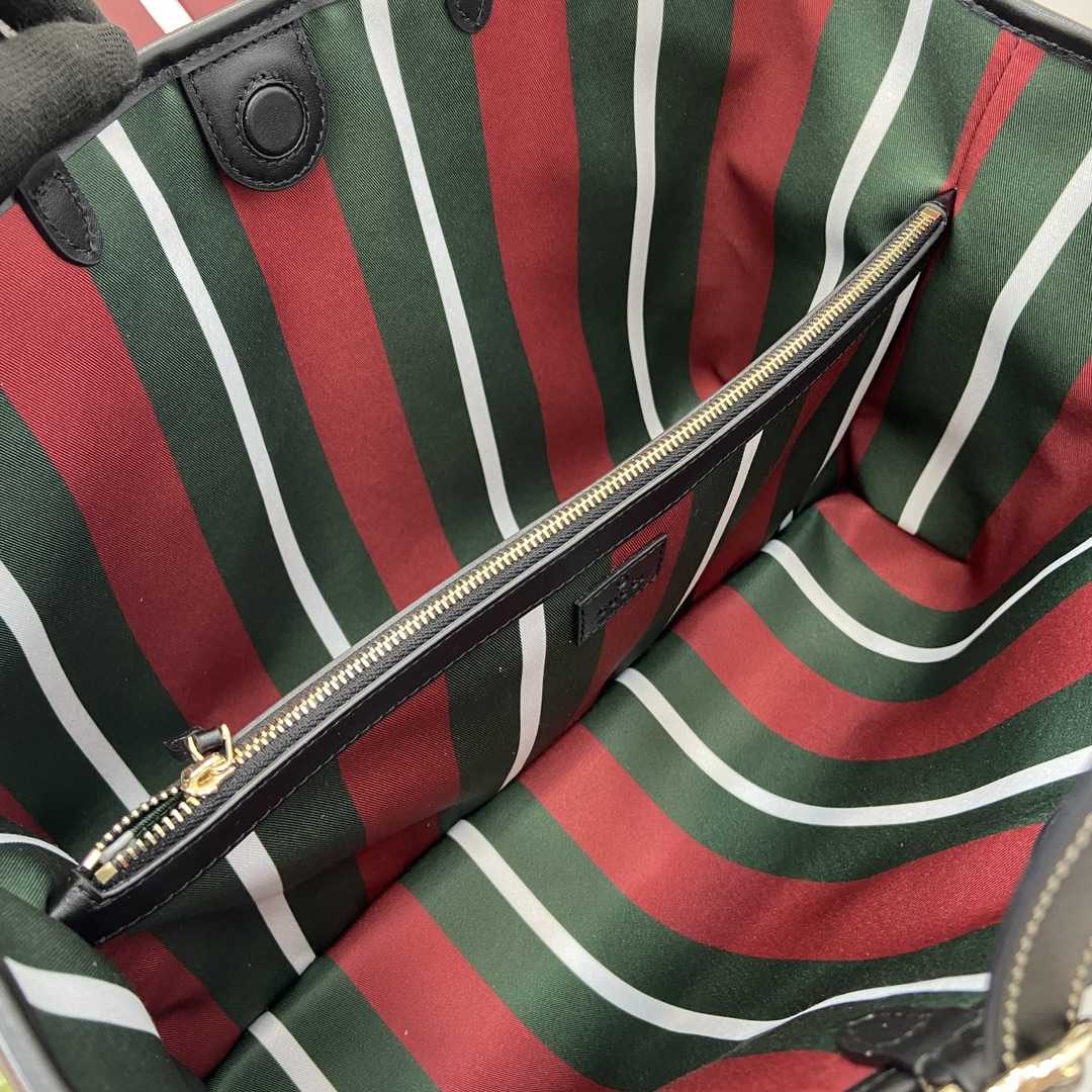 Gucci GG Emblem Medium Tote Bag - 
