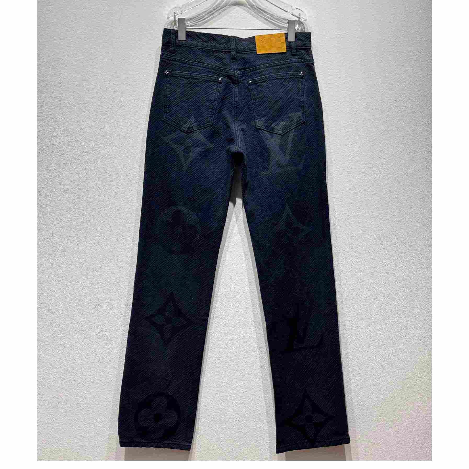 Louis Vuitton Monogram Denim Pants - 