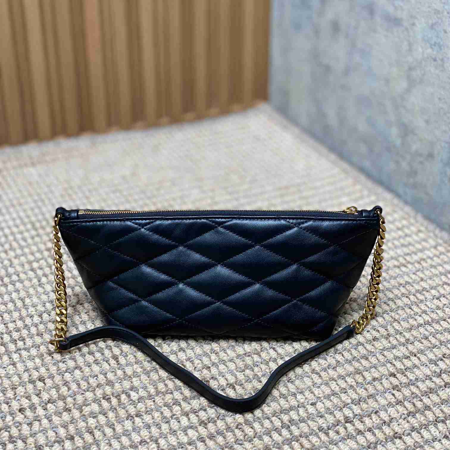 Saint Laurent Mini Bag In Quilted Lambskin - 