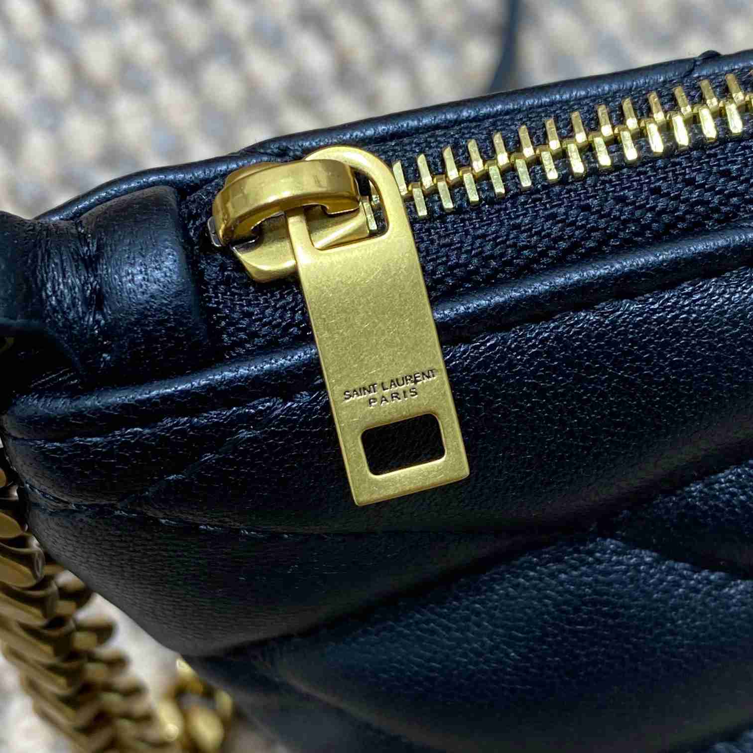 Saint Laurent Mini Bag In Quilted Lambskin - 