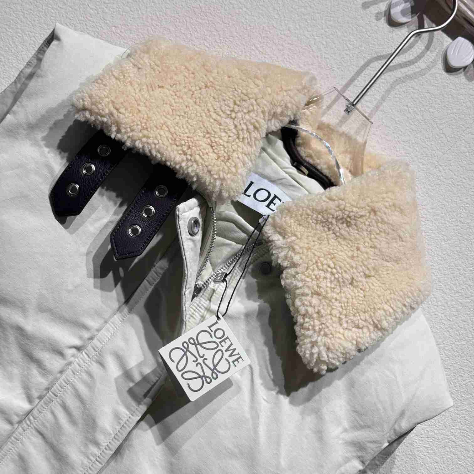 Loewe Puffer Vest In Cotton Blend - 