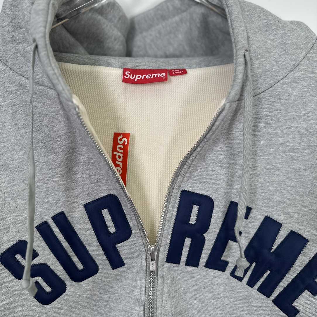 Supreme Arc Thermal Zip Up Hooded Sweatshirt - 