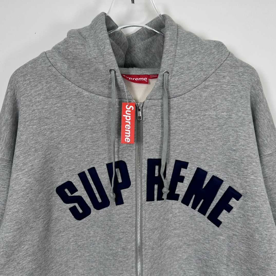 Supreme Arc Thermal Zip Up Hooded Sweatshirt - 