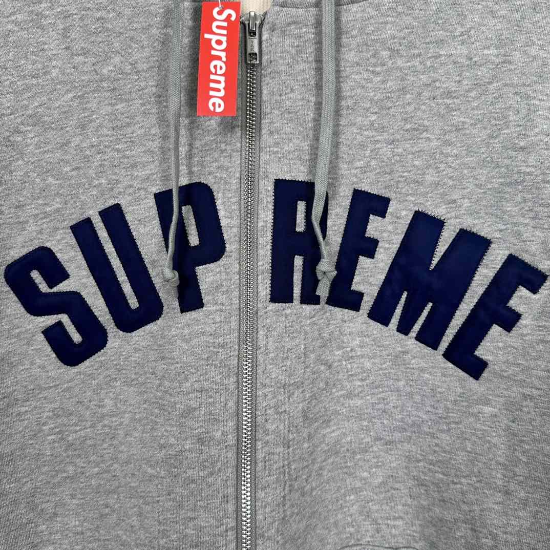 Supreme Arc Thermal Zip Up Hooded Sweatshirt - 