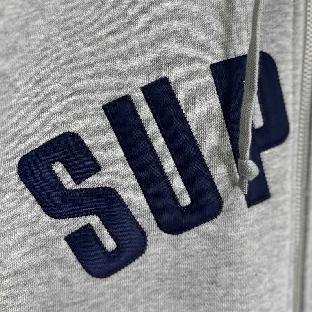 Supreme Arc Thermal Zip Up Hooded Sweatshirt - 