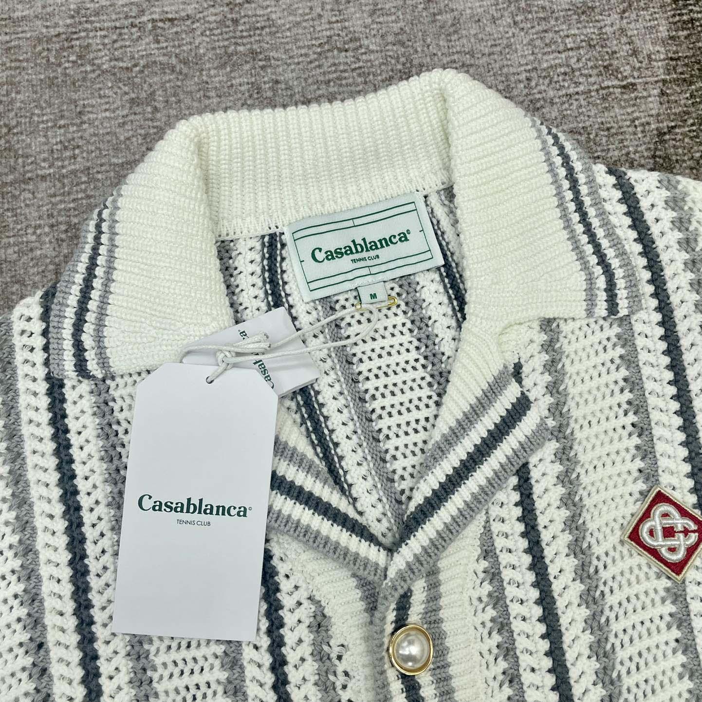 Casablanca Crochet Textured Cardigan   Z6003 - 