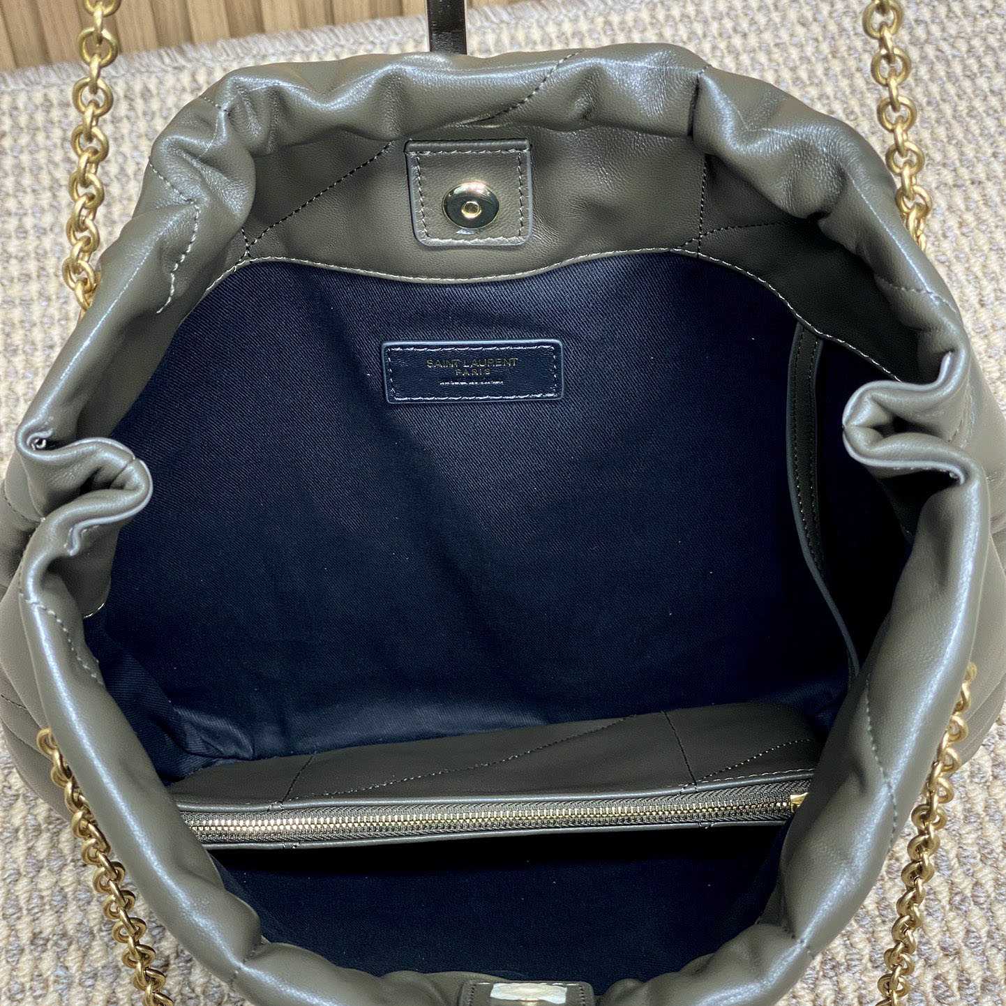 Saint Laurent Jamie Pochon In Lambskin - 