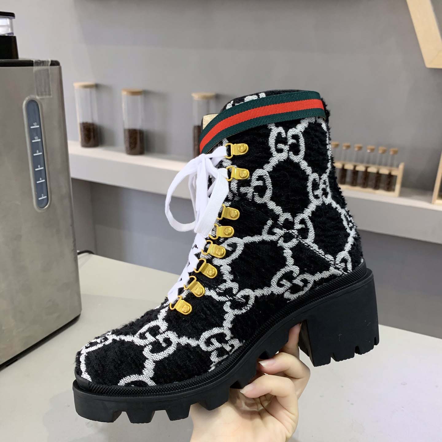 Gucci GG Ankle Boot - 