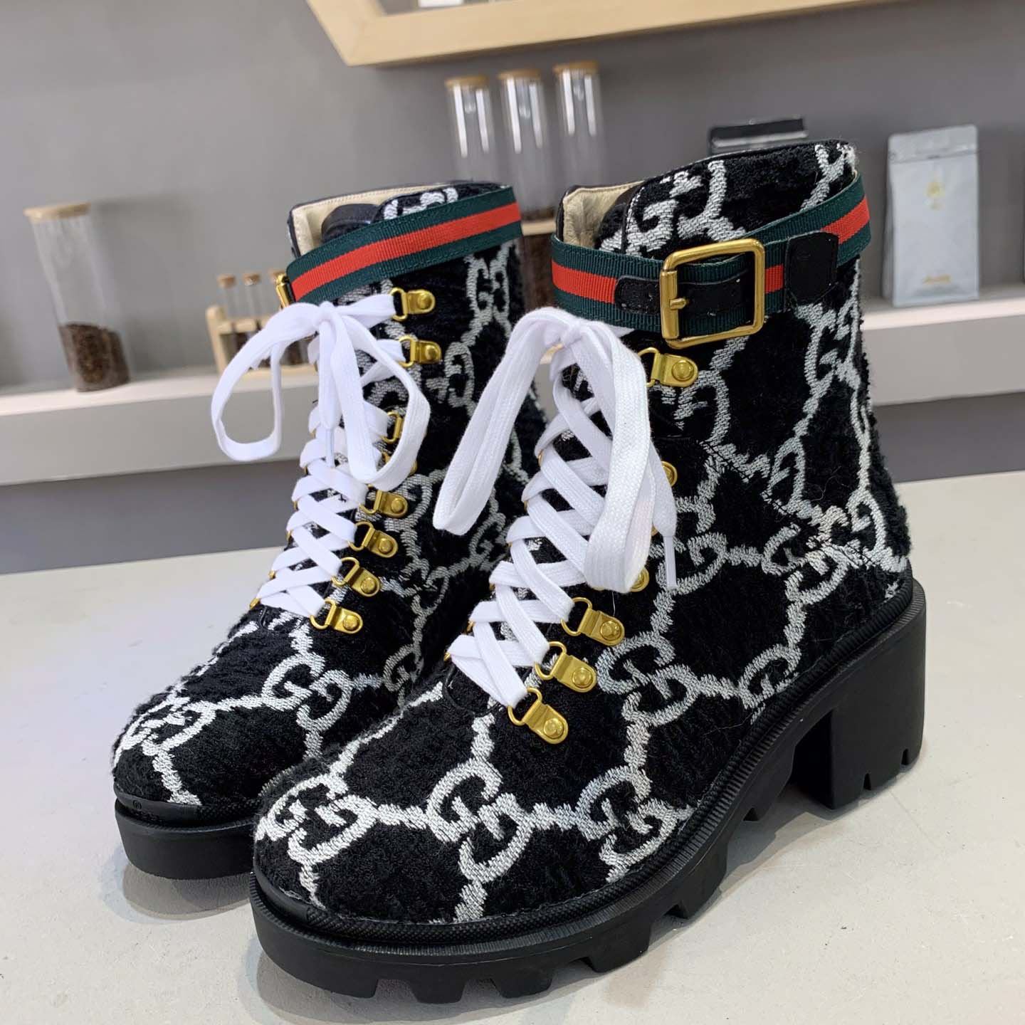 Gucci GG Ankle Boot - 