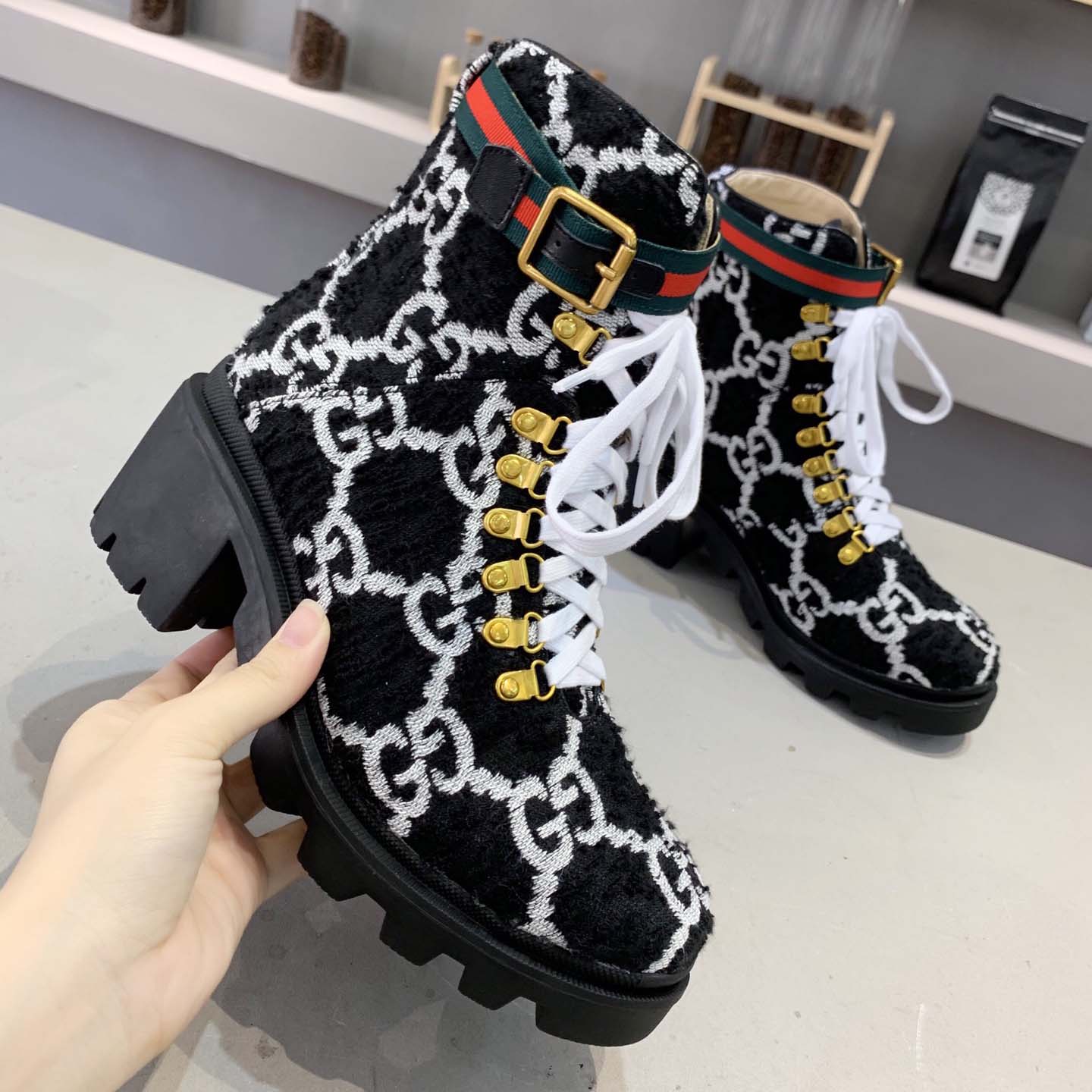 Gucci GG Ankle Boot - 