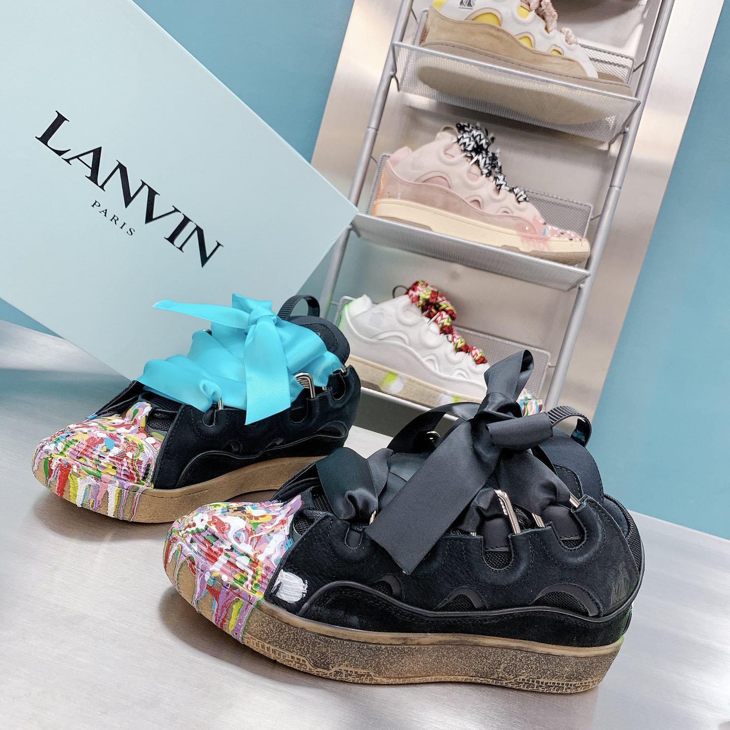 Lanvin Gallery Dept. x Lanvin Curb Sneakers - 