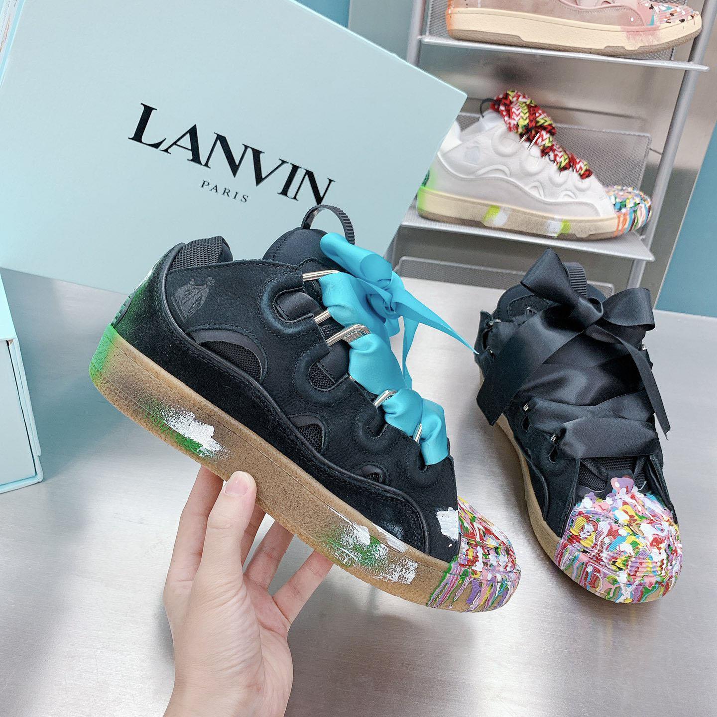 Lanvin Gallery Dept. x Lanvin Curb Sneakers - 