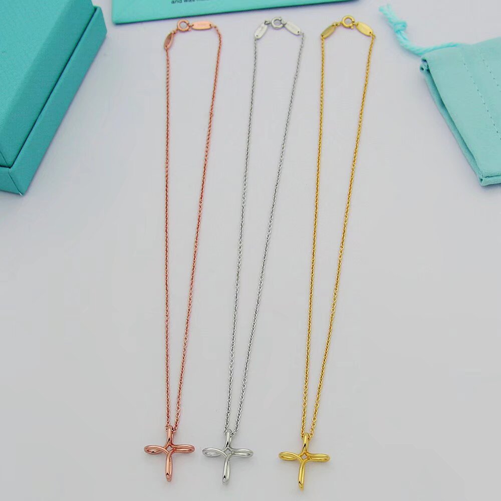 Tiffany & Co. Infinity Cross Pendant - 