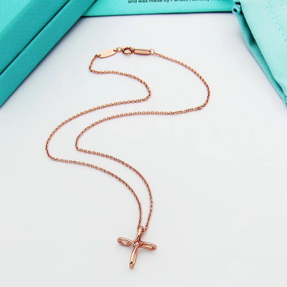 Tiffany & Co. Infinity Cross Pendant - 