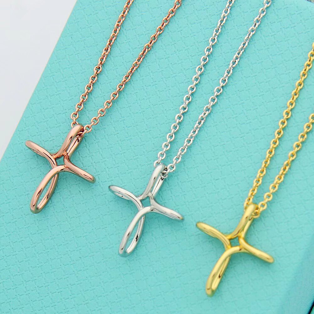 Tiffany & Co. Infinity Cross Pendant - 