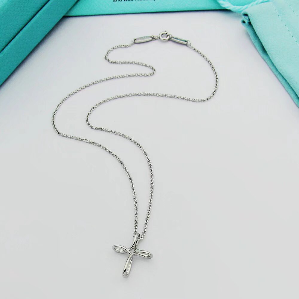 Tiffany & Co. Infinity Cross Pendant - 