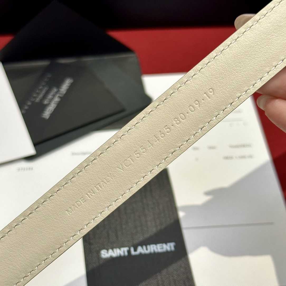 Saint Laurent Leather Belt     - 