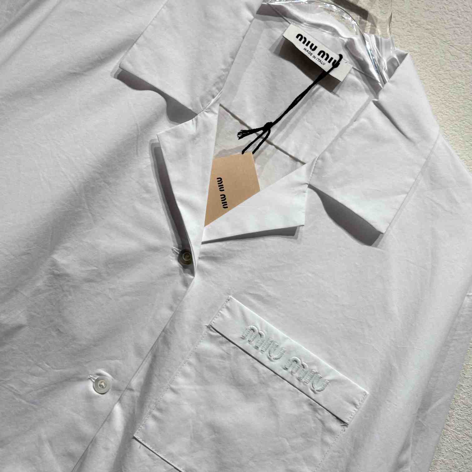 Miu Miu Poplin Shirt - 
