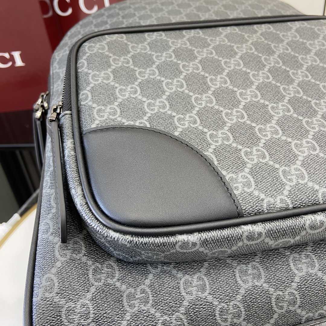Gucci GG Emblem Medium Backpack  - 