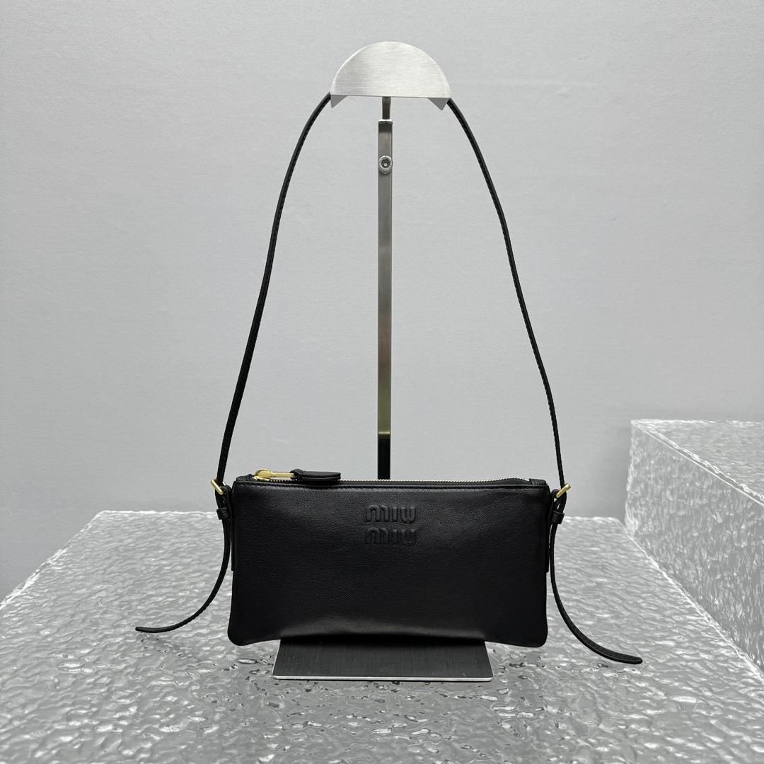 Miu Miu Nappa Leather Mini Pouch - 