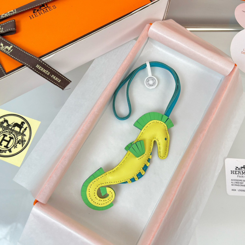 Hermes Seahorse Charm - 