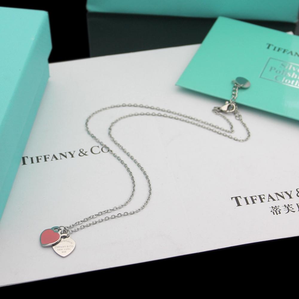 Tiffany & Co. Double Heart Tag Pendant - 