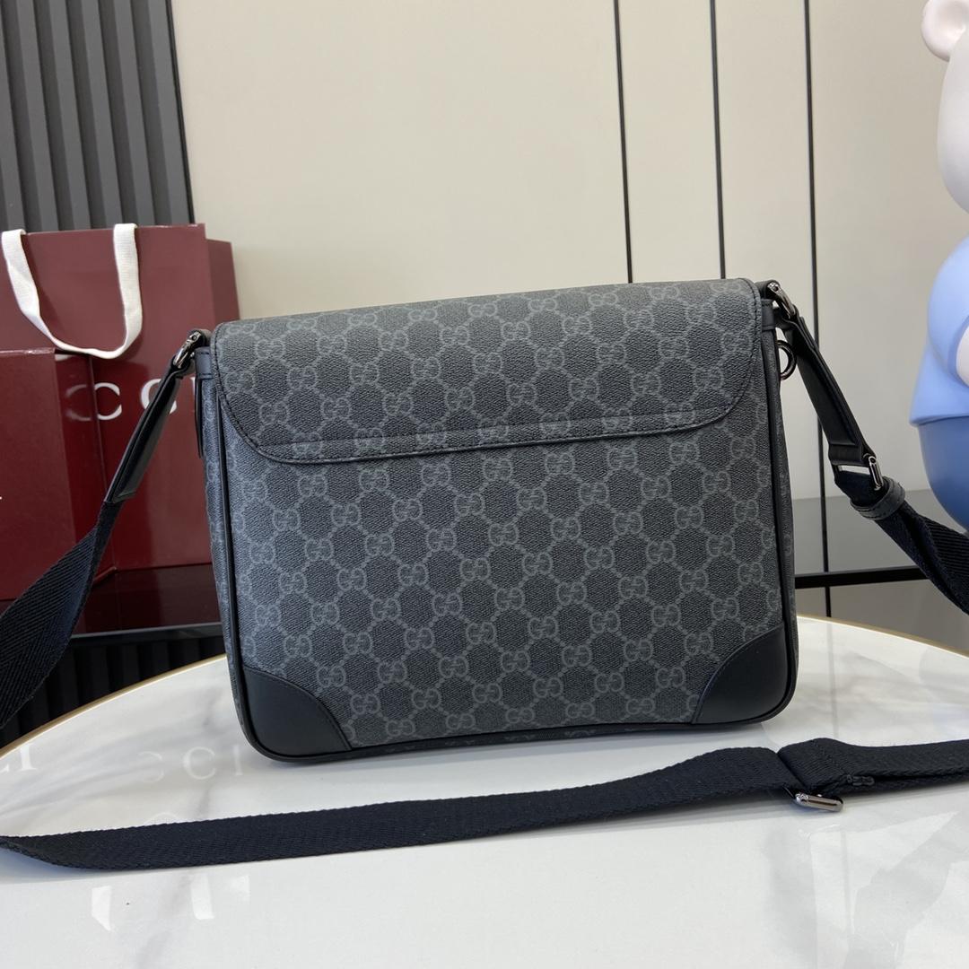 Gucci GG Emblem Medium Crossbody Bag - 
