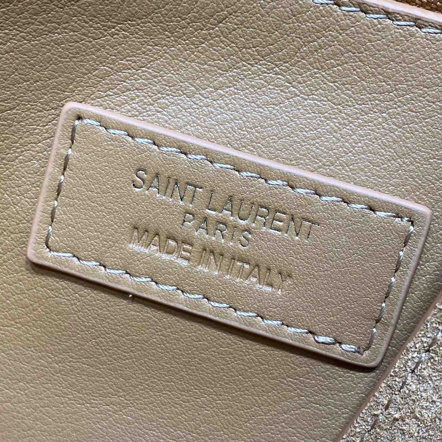 Saint Laurent LE 5 À 7 Supple Large In Suede - 