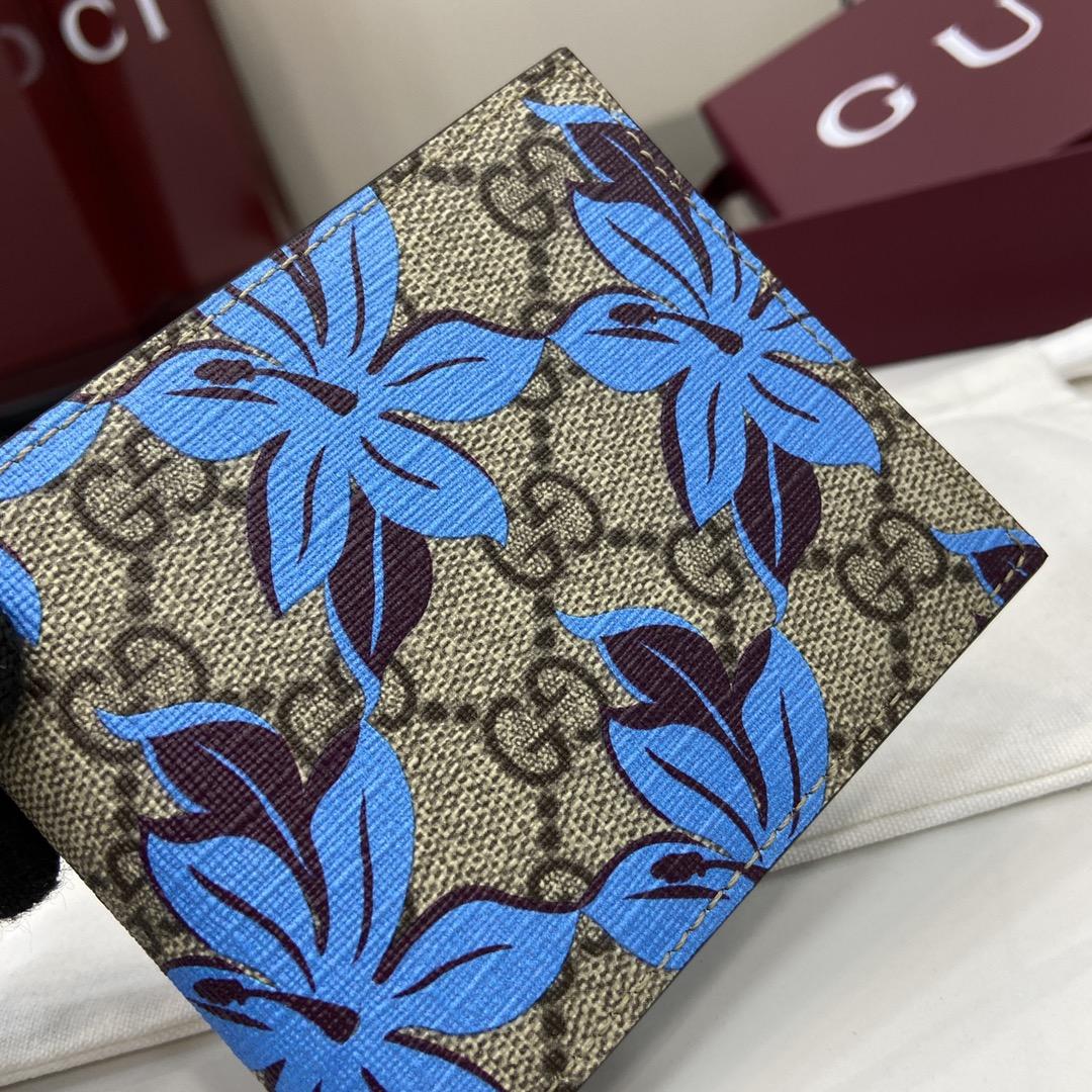 Gucci Bi-fold GG Printed Wallet - 