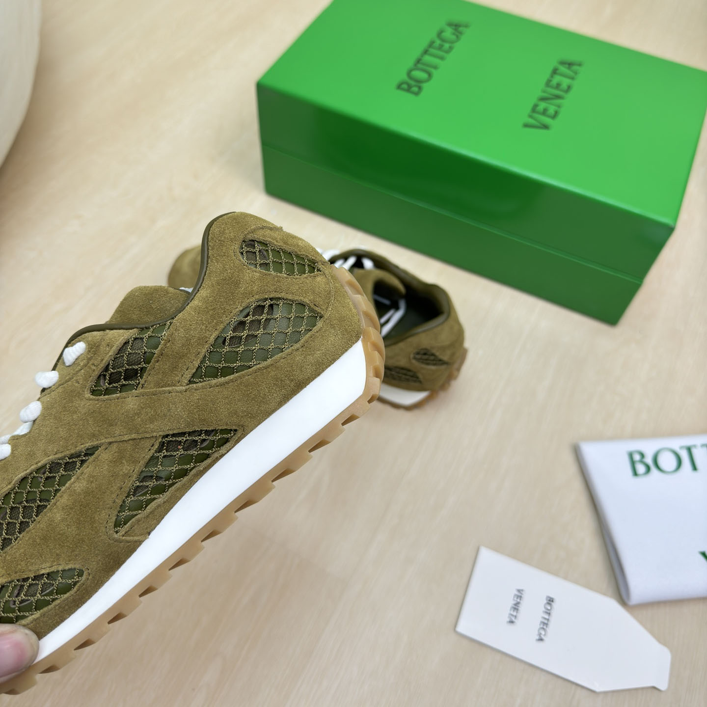 Bottega Veneta Orbit Sneaker - DesignerGu
