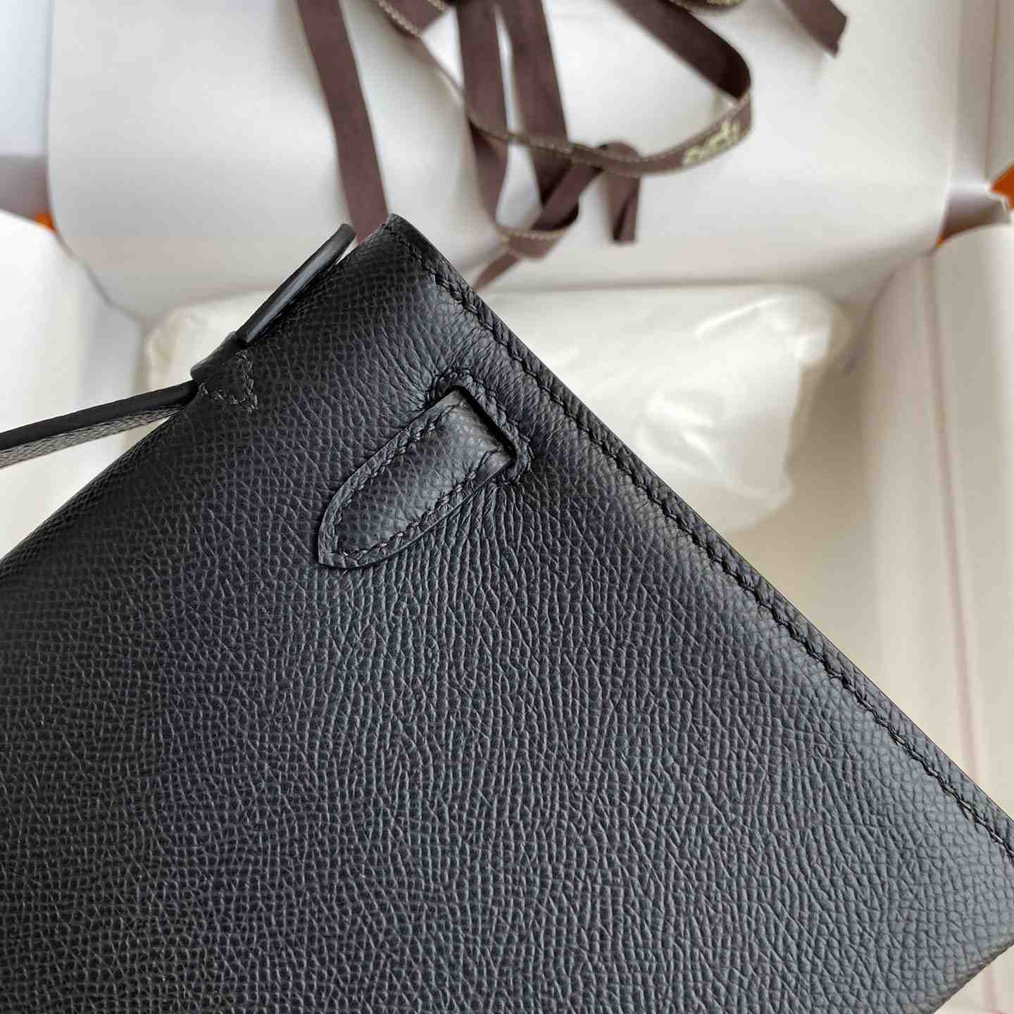 Hermes Kelly 22cm Epsom   - DesignerGu