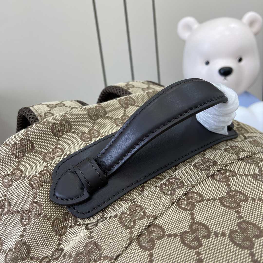 Gucci Medium GG Backpack With Web - 