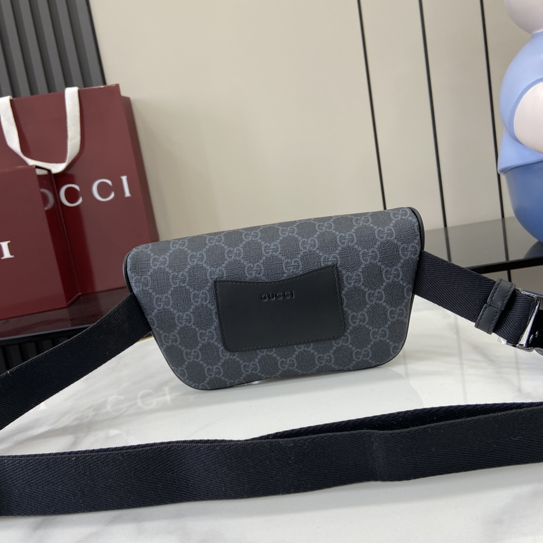 Gucci GG Emblem Small Belt Bag - 