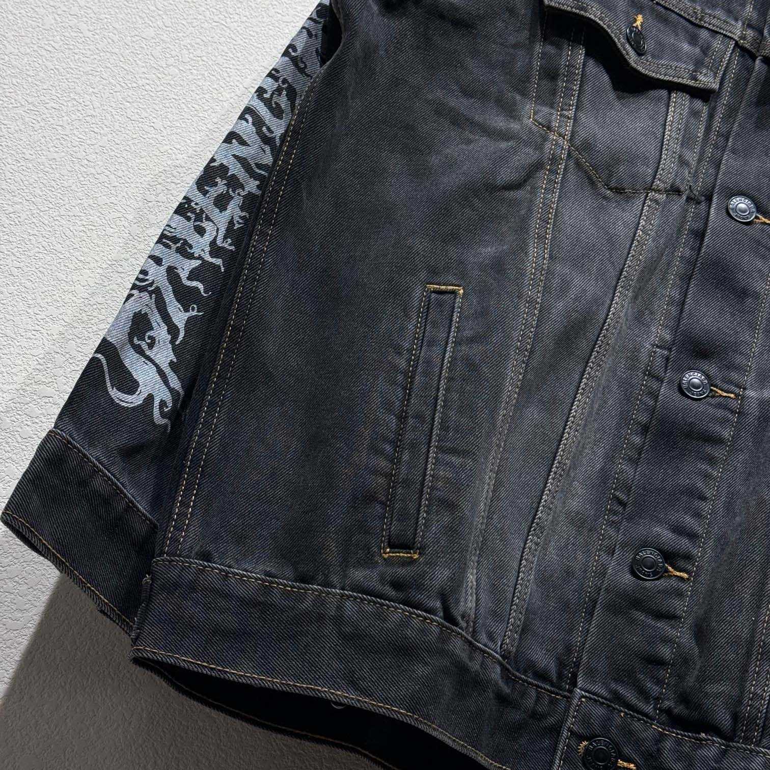 Balenciaga Diy Mental The Year Of The Denim Jacket - 